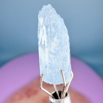 Aquamarine (Scandium-Rich) Crystal Specimen in Box