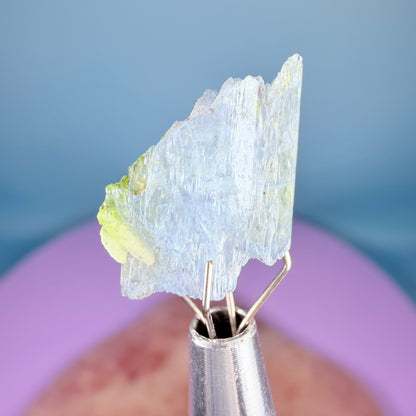 Aquamarine (Scandium-Rich) Crystal Specimen in Box