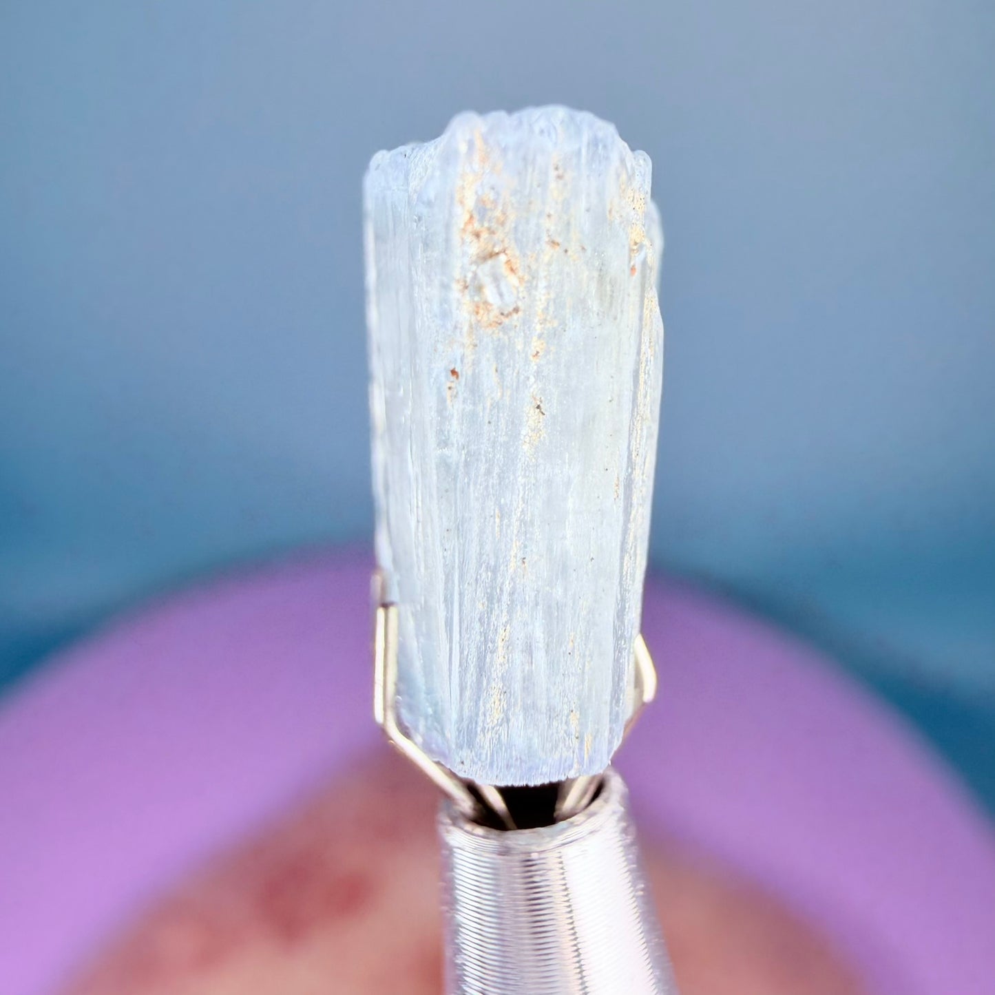 Aquamarine (Scandium-Rich) Crystal Specimen in Box