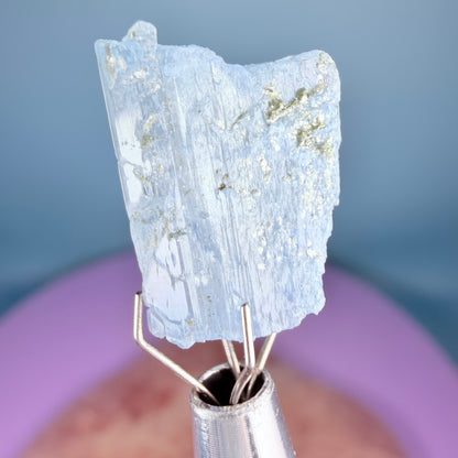Aquamarine (Scandium-Rich) Crystal Specimen in Box