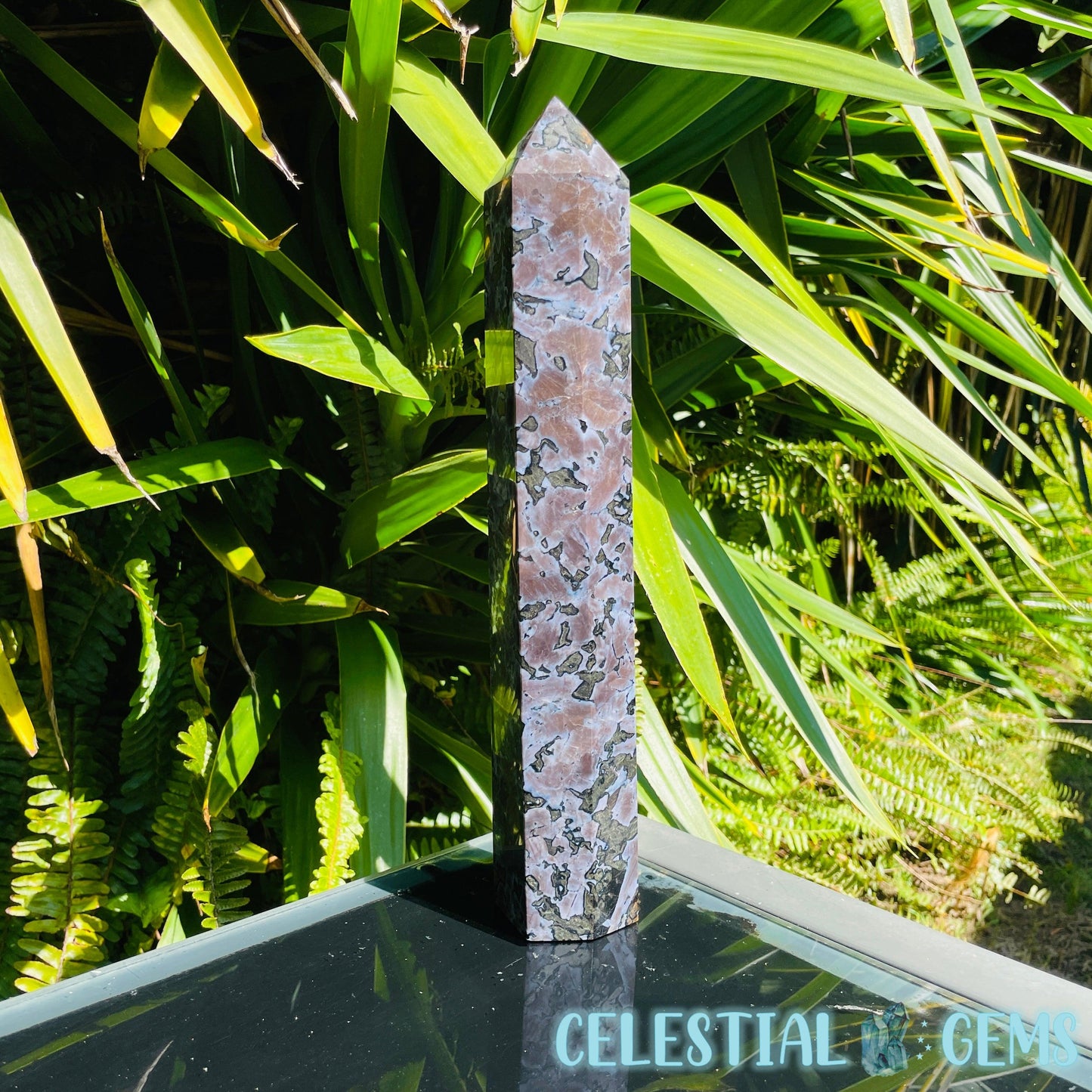 Indigo Gabbro (Mystic Merlinite) XL Tower