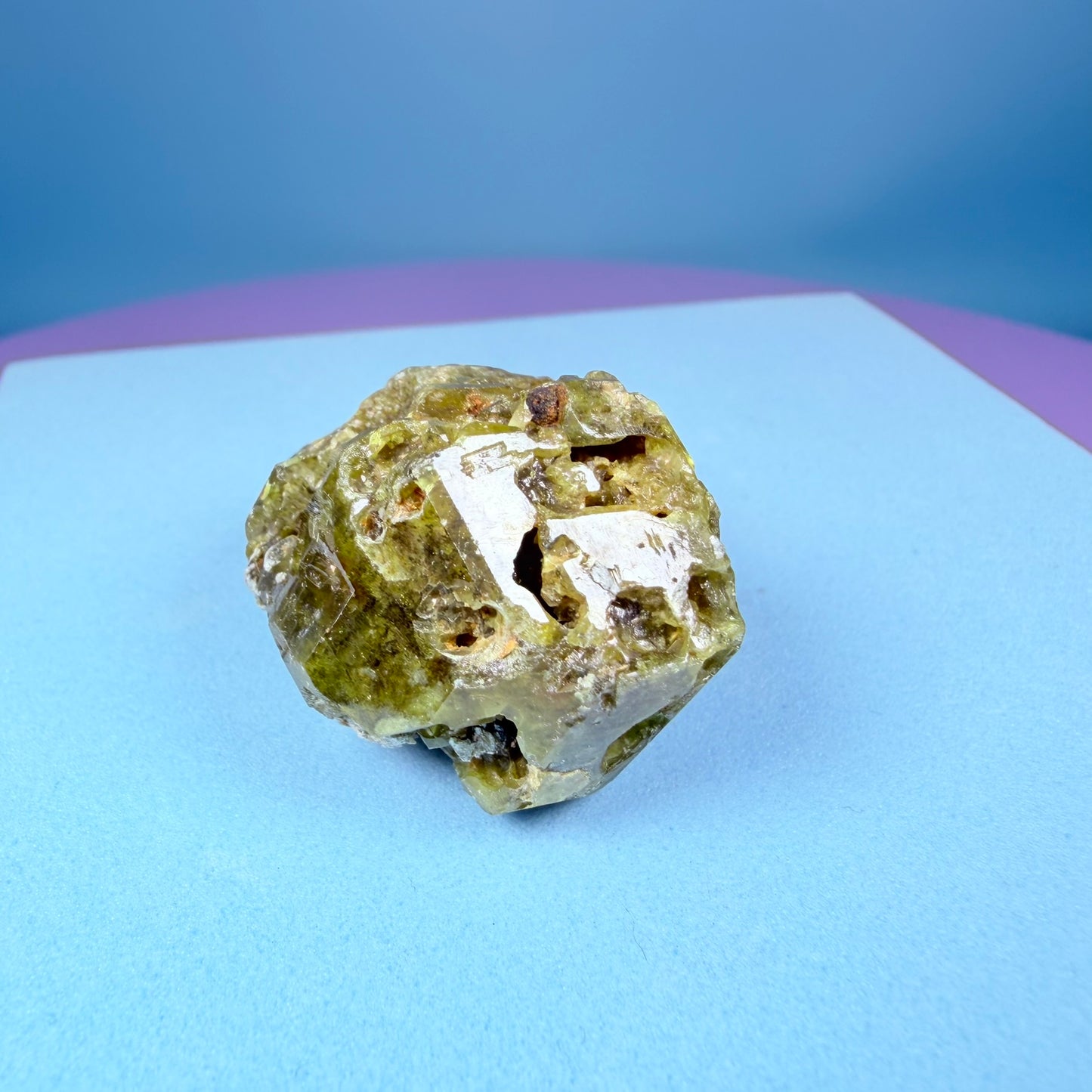 Grandite (Grossular-Andradite) Garnet Crystal Specimen