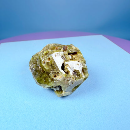 Grandite (Grossular-Andradite) Garnet Crystal Specimen