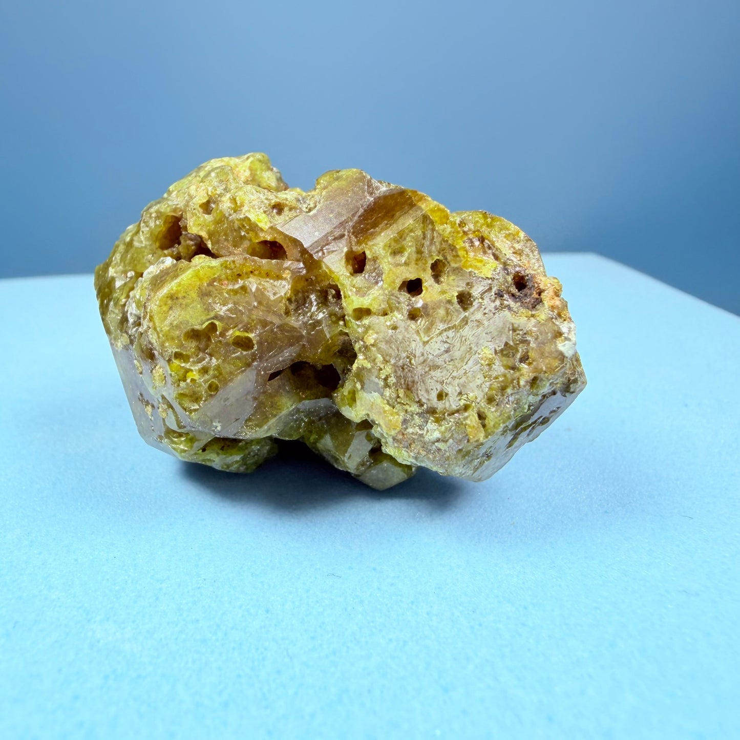 Grandite (Grossular-Andradite) Garnet Crystal Specimen