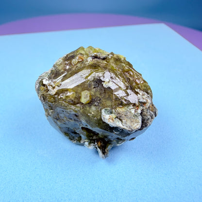 Grandite (Grossular-Andradite) Garnet Crystal Specimen