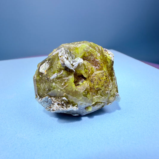 Grandite (Grossular-Andradite) Garnet Crystal Specimen