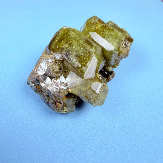 Grandite (Grossular-Andradite) Garnet Crystal Specimen
