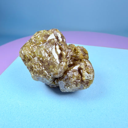 Grandite (Grossular-Andradite) Garnet Crystal Specimen