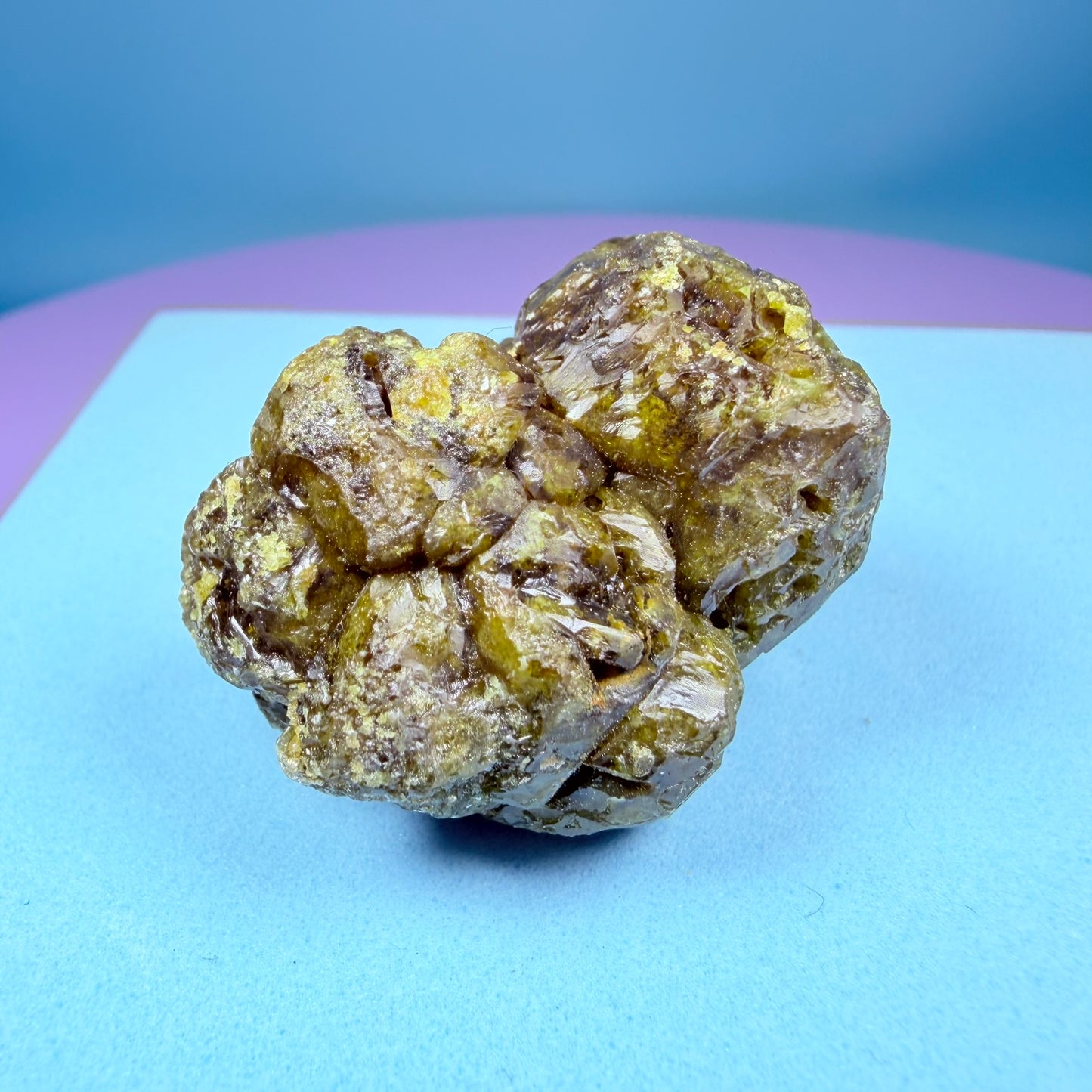 Grandite (Grossular-Andradite) Garnet Crystal Specimen