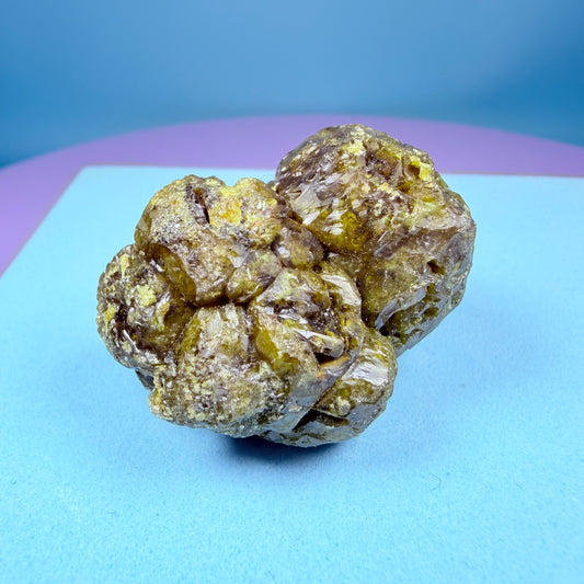 Grandite (Grossular-Andradite) Garnet Crystal Specimen