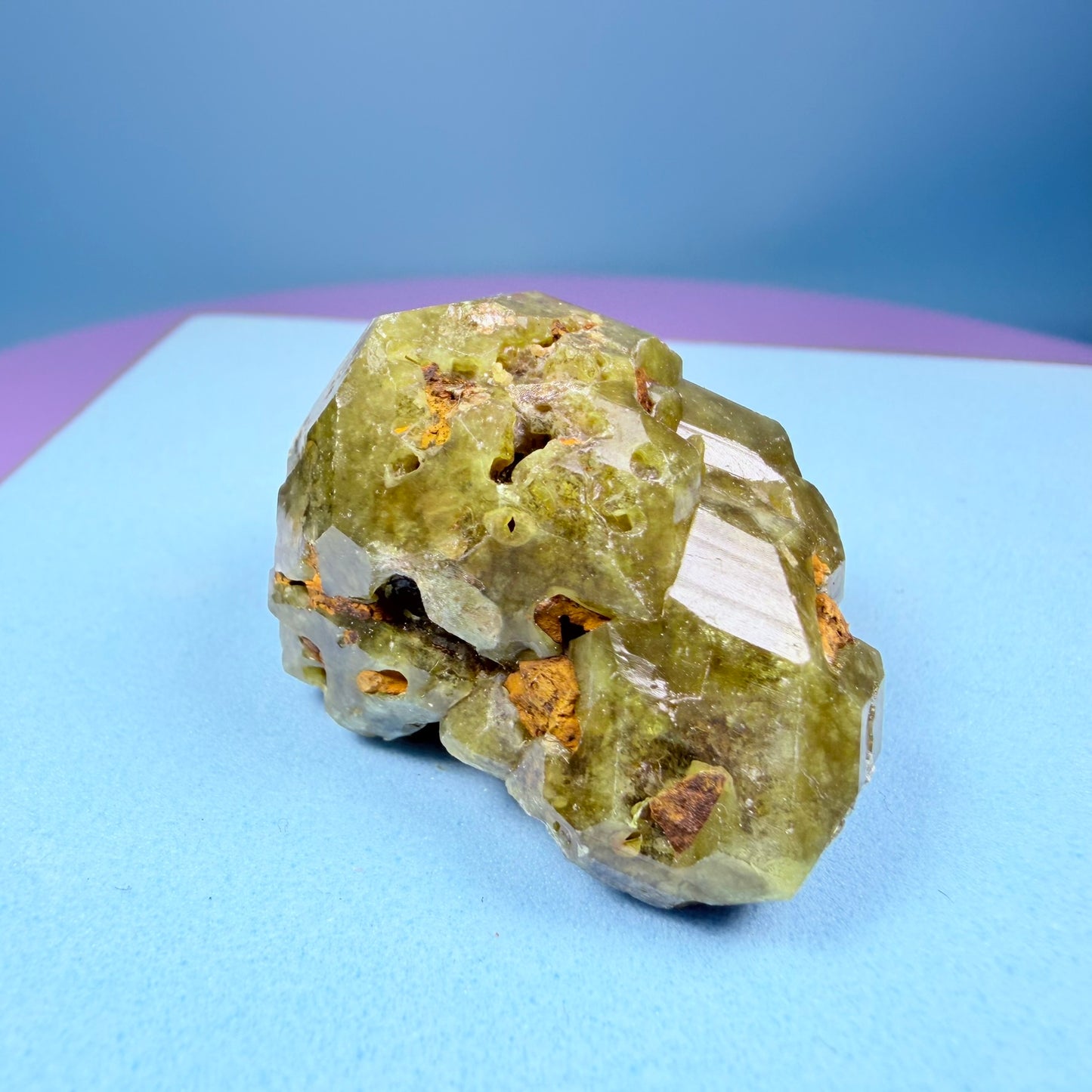 Grandite (Grossular-Andradite) Garnet Crystal Specimen