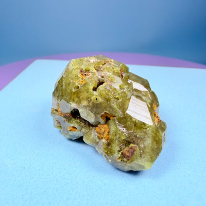 Grandite (Grossular-Andradite) Garnet Crystal Specimen