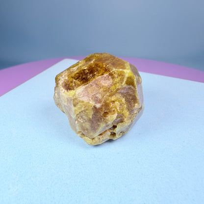 Grandite (Grossular-Andradite) Garnet Crystal Specimen