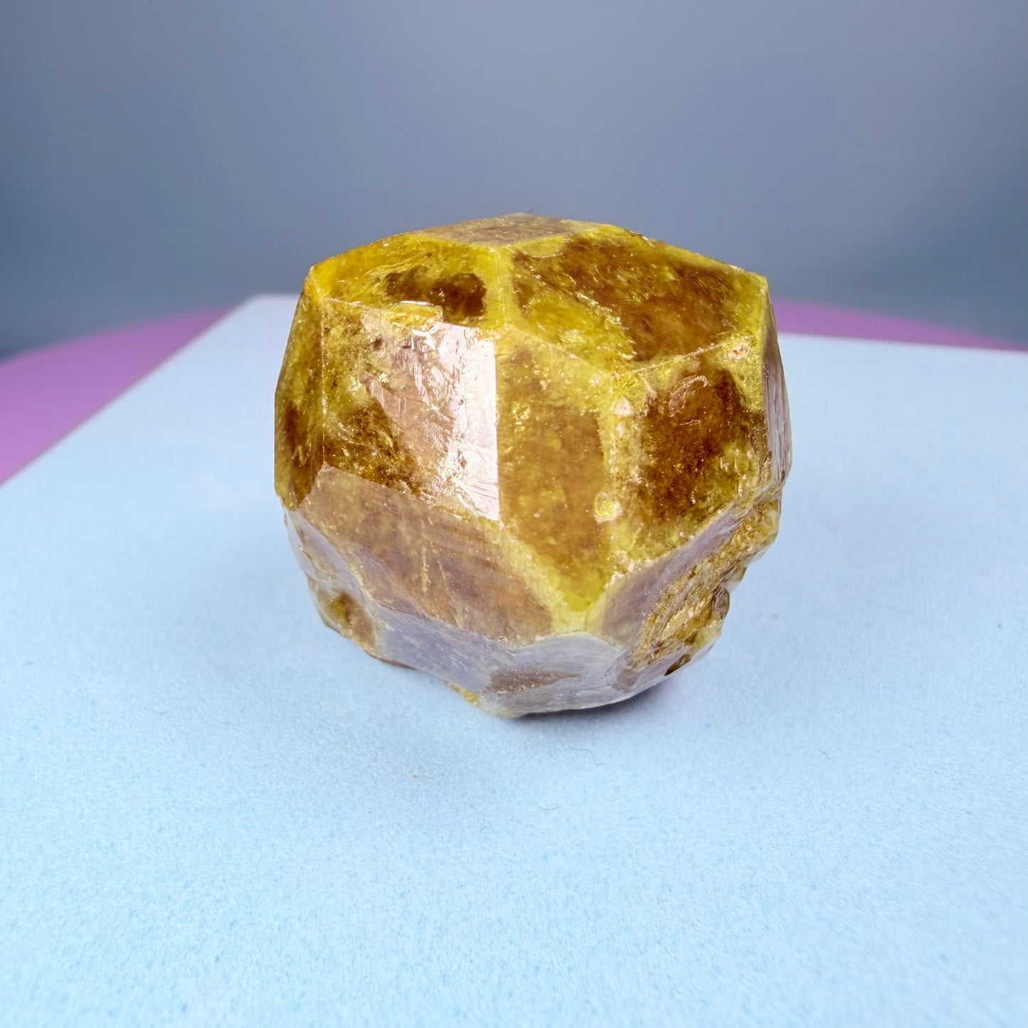 Grandite (Grossular-Andradite) Garnet Crystal Specimen
