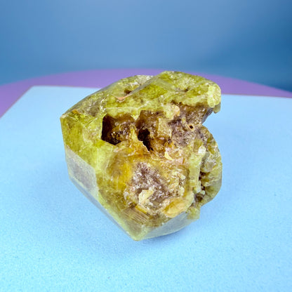 Grandite (Grossular-Andradite) Garnet Crystal Specimen