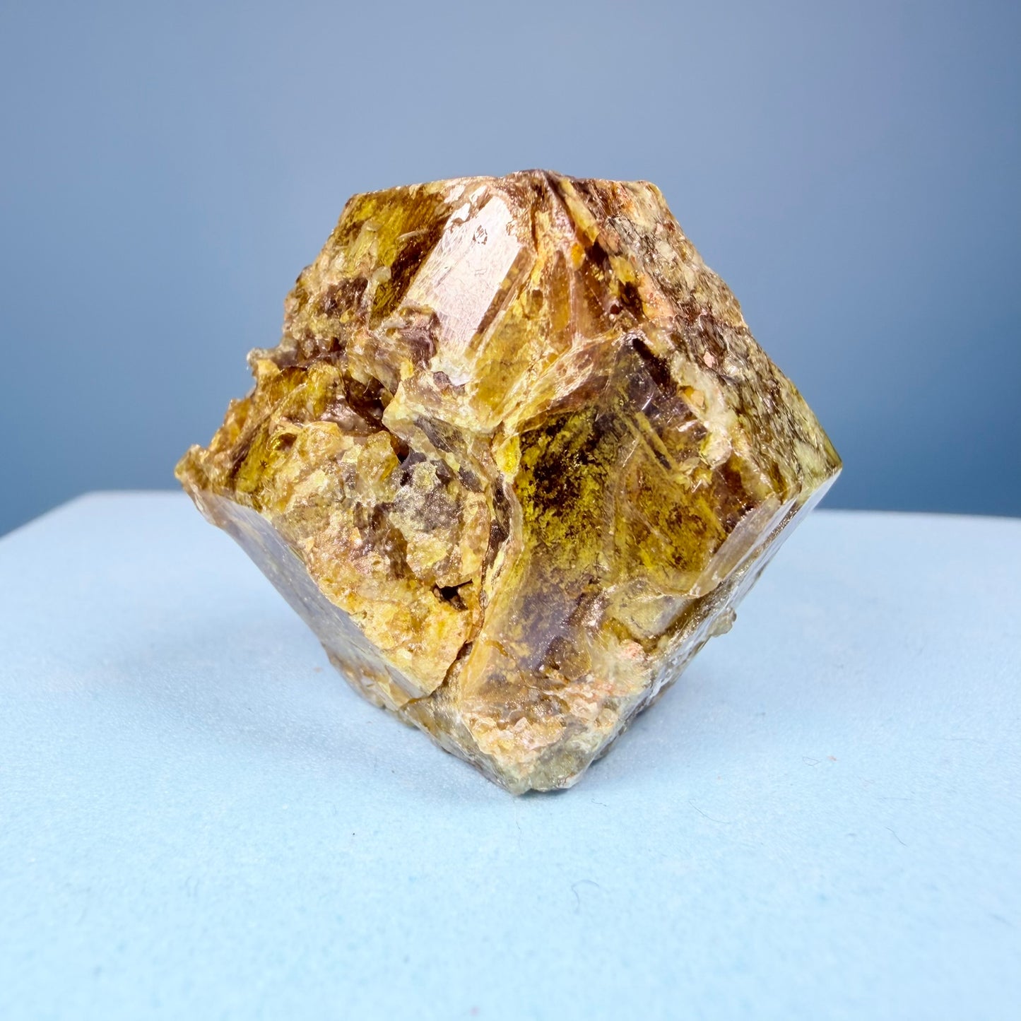 Grandite (Grossular-Andradite) Garnet Crystal Specimen