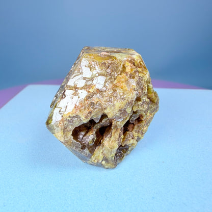 Grandite (Grossular-Andradite) Garnet Crystal Specimen
