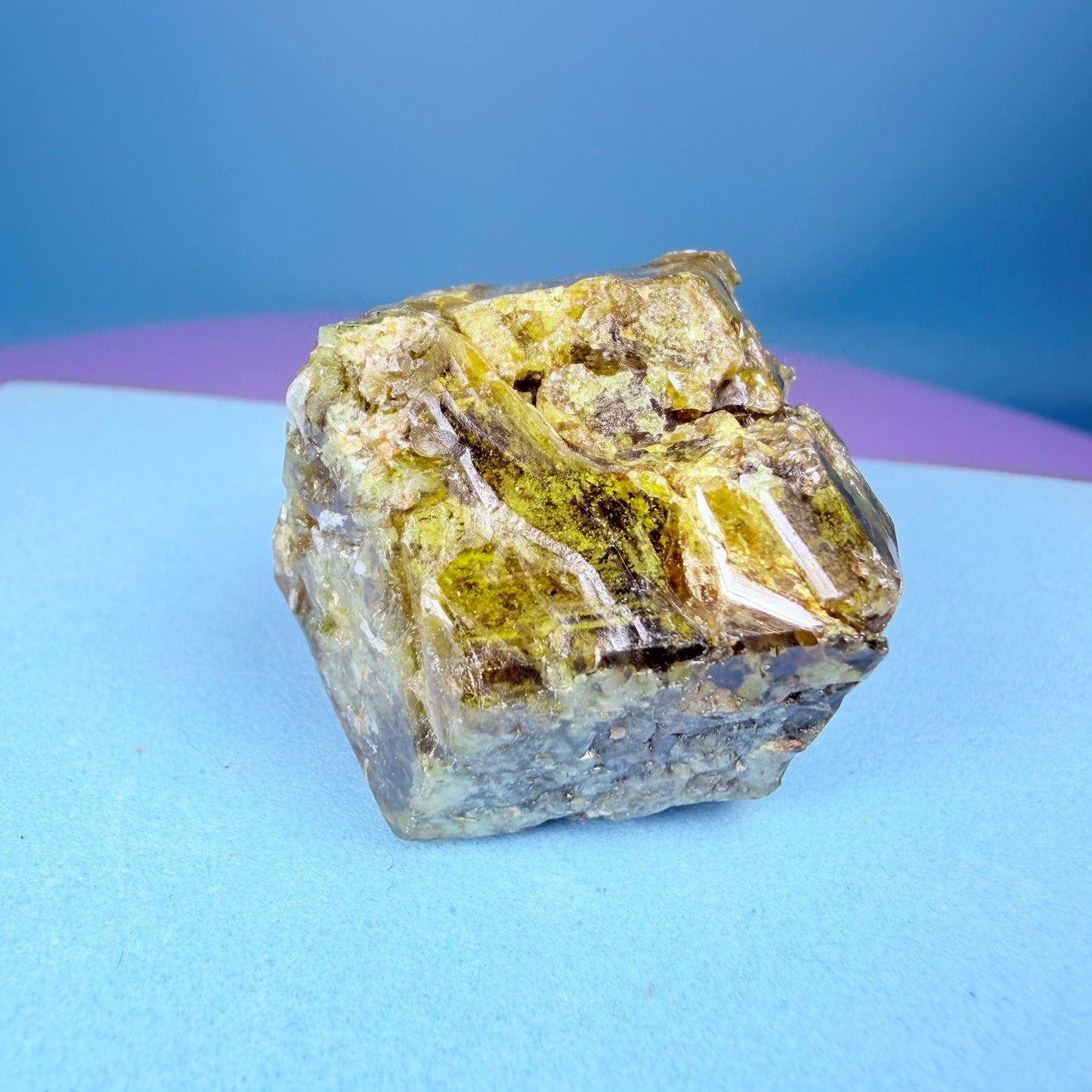 Grandite (Grossular-Andradite) Garnet Crystal Specimen