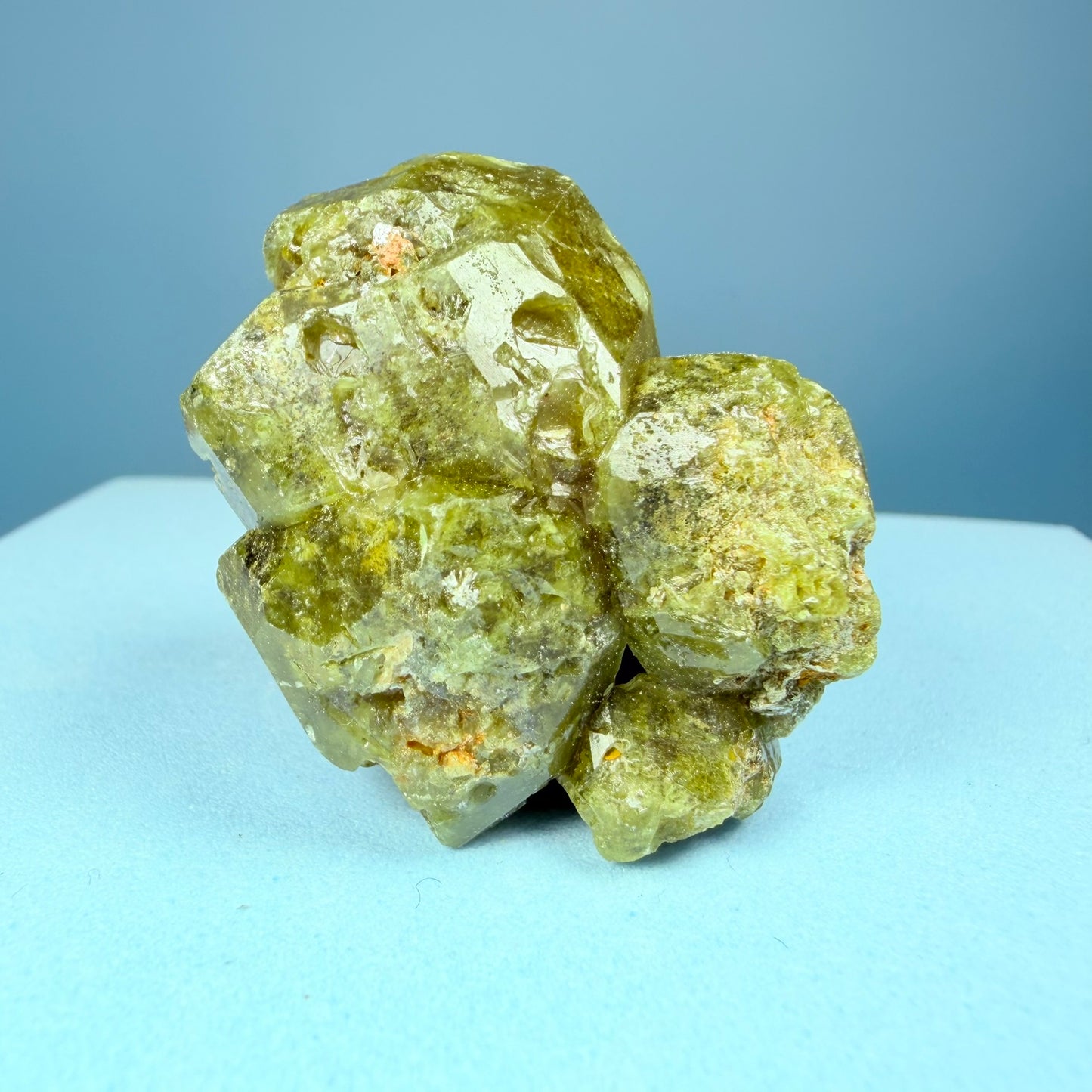 Grandite (Grossular-Andradite) Garnet Crystal Specimen