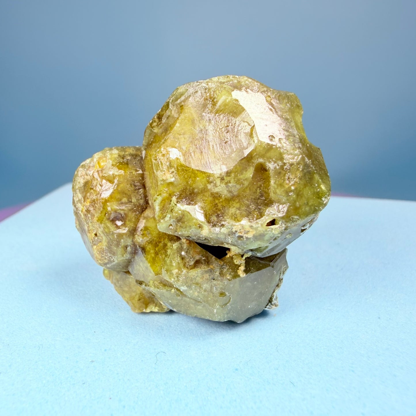 Grandite (Grossular-Andradite) Garnet Crystal Specimen