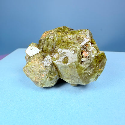Grandite (Grossular-Andradite) Garnet Crystal Specimen