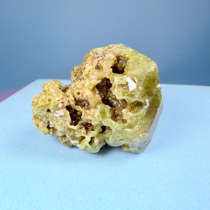 Grandite (Grossular-Andradite) Garnet Crystal Specimen