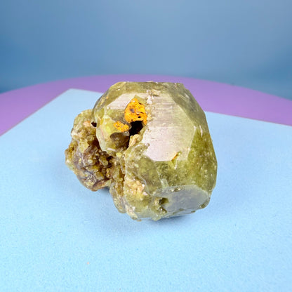 Grandite (Grossular-Andradite) Garnet Crystal Specimen