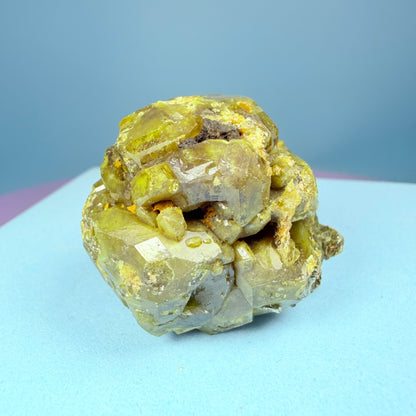 Grandite (Grossular-Andradite) Garnet Crystal Specimen