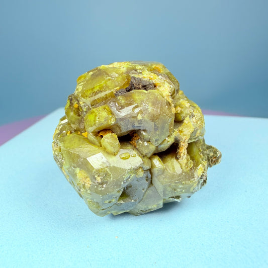 Grandite (Grossular-Andradite) Garnet Crystal Specimen