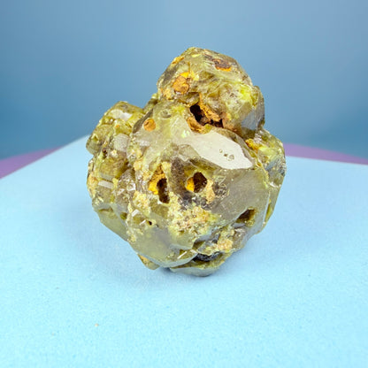 Grandite (Grossular-Andradite) Garnet Crystal Specimen