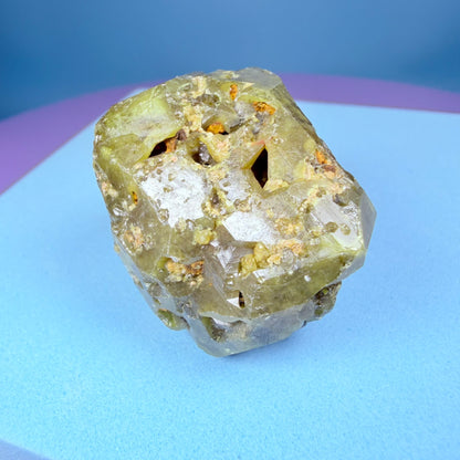 Grandite (Grossular-Andradite) Garnet Crystal Specimen