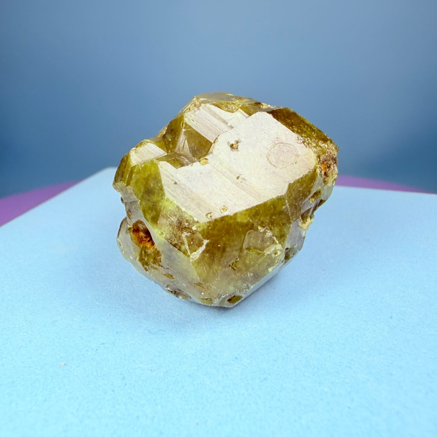 Grandite (Grossular-Andradite) Garnet Crystal Specimen