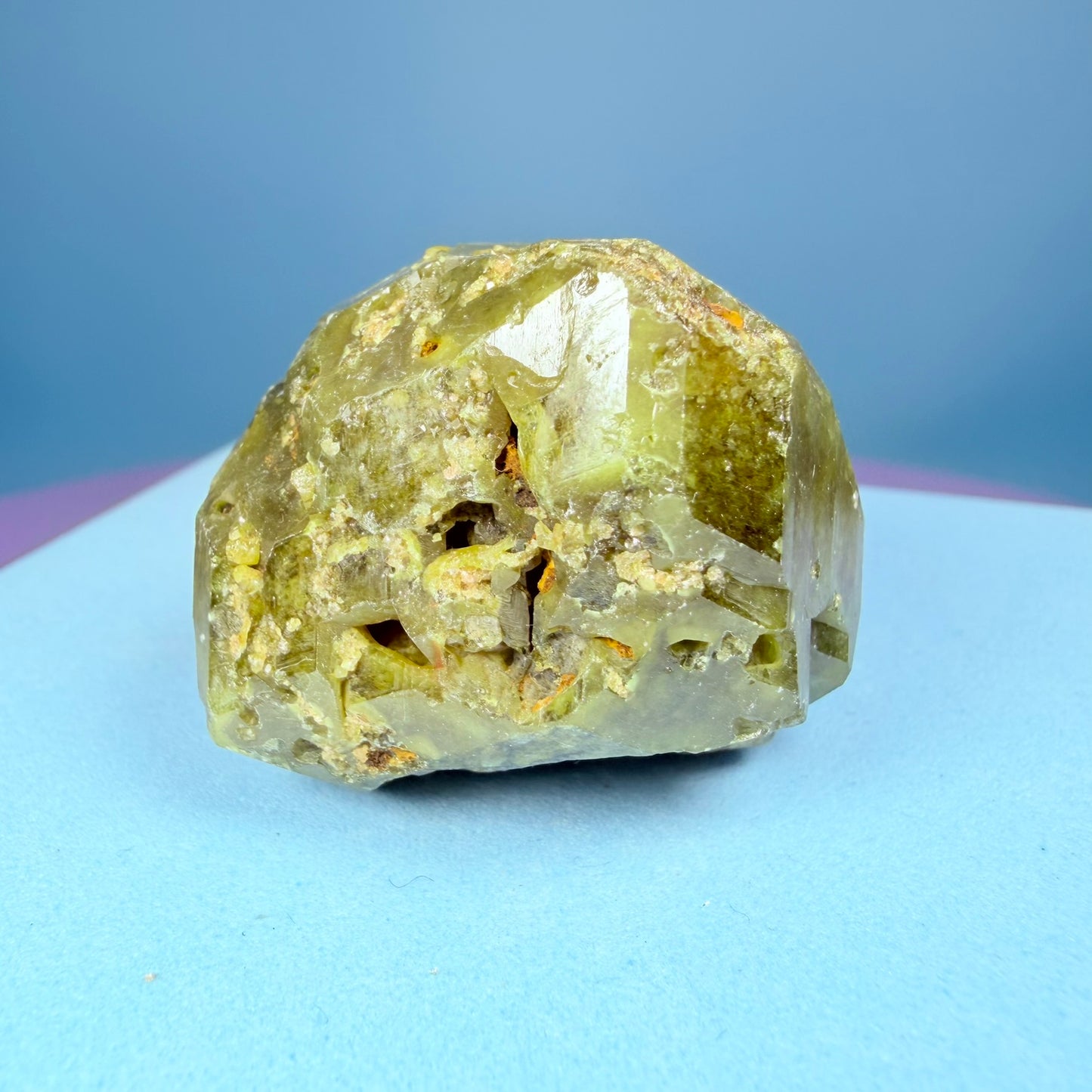Grandite (Grossular-Andradite) Garnet Crystal Specimen