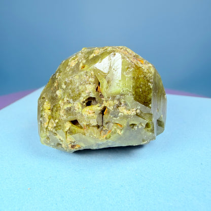 Grandite (Grossular-Andradite) Garnet Crystal Specimen