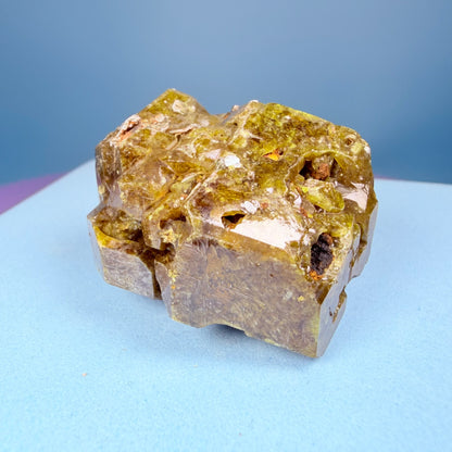 Grandite (Grossular-Andradite) Garnet Crystal Specimen