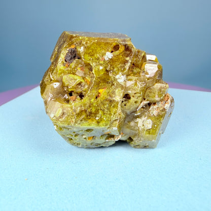 Grandite (Grossular-Andradite) Garnet Crystal Specimen