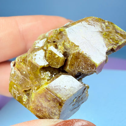 Grandite (Grossular-Andradite) Garnet Crystal Specimen