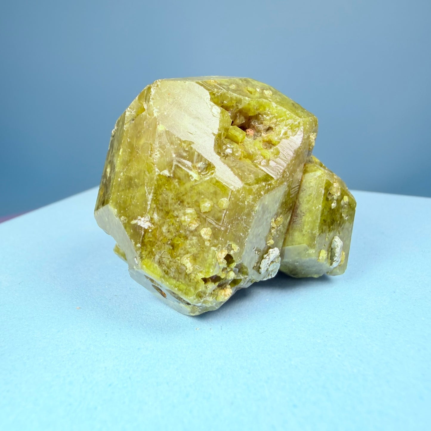 Grandite (Grossular-Andradite) Garnet Crystal Specimen
