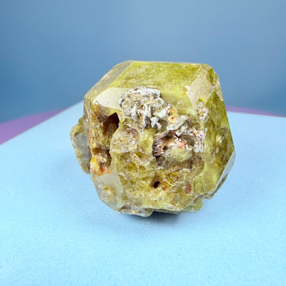 Grandite (Grossular-Andradite) Garnet Crystal Specimen