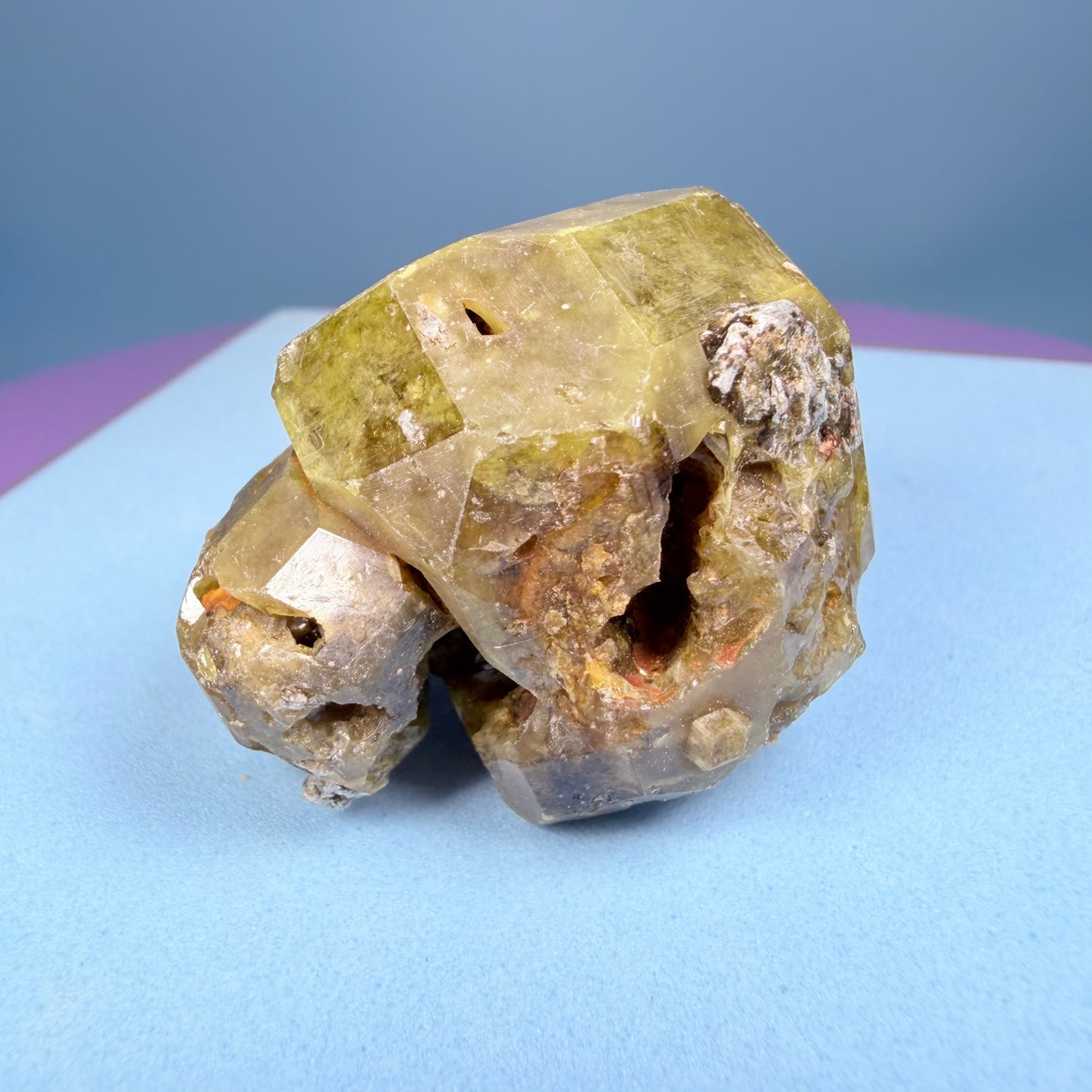 Grandite (Grossular-Andradite) Garnet Crystal Specimen