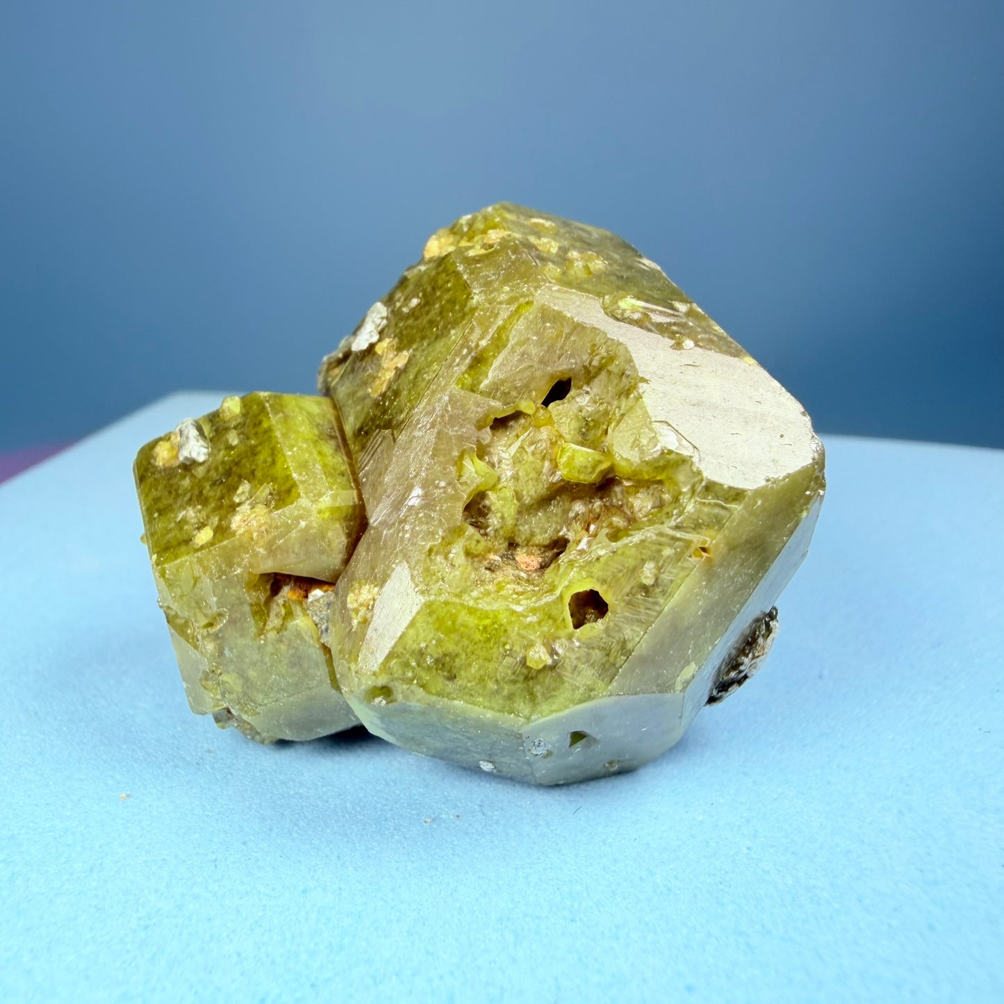 Grandite (Grossular-Andradite) Garnet Crystal Specimen