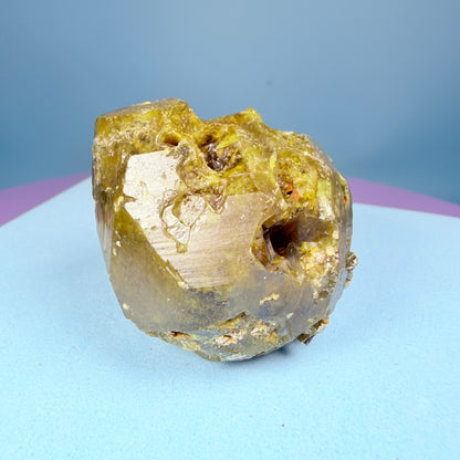 Grandite (Grossular-Andradite) Garnet Crystal Specimen