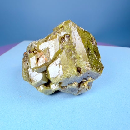 Grandite (Grossular-Andradite) Garnet Crystal Specimen
