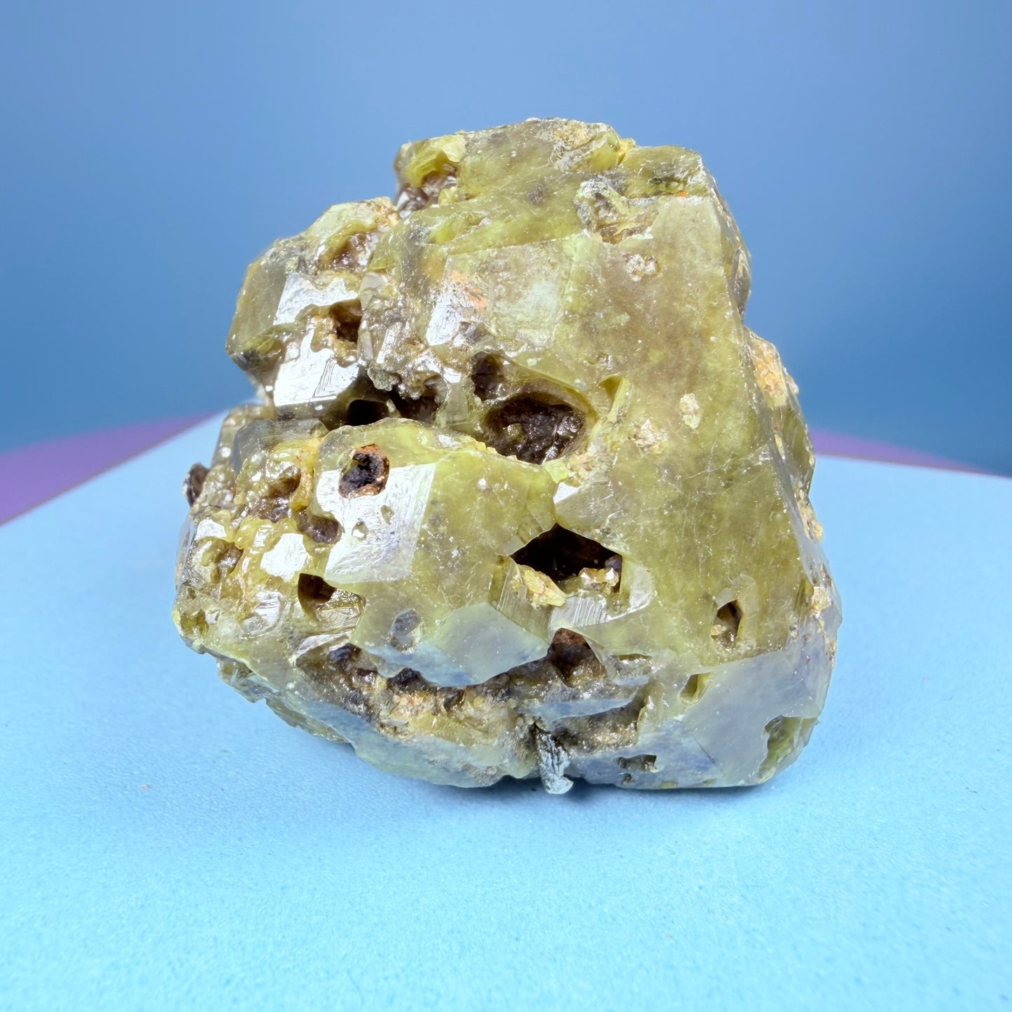 Grandite (Grossular-Andradite) Garnet Crystal Specimen