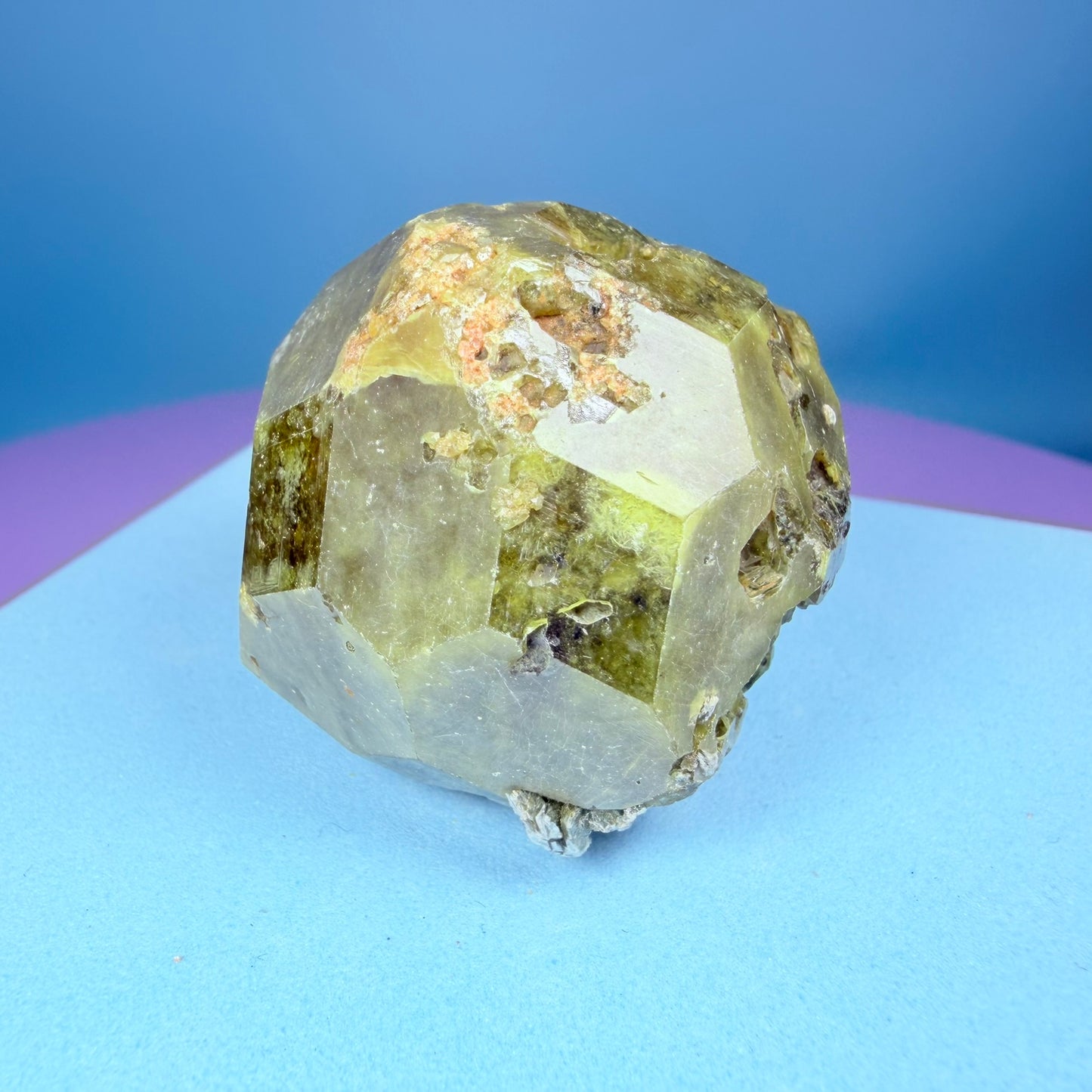 Grandite (Grossular-Andradite) Garnet Crystal Specimen