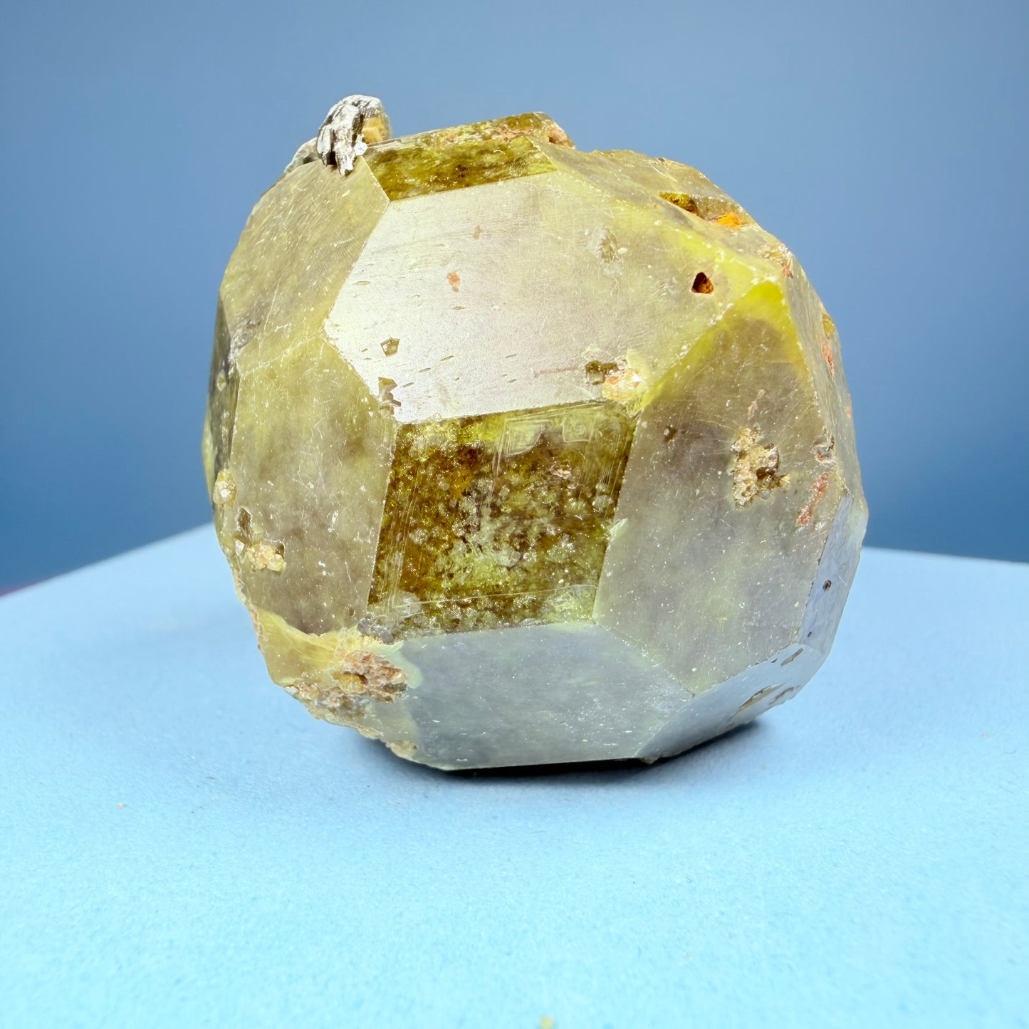 Grandite (Grossular-Andradite) Garnet Crystal Specimen