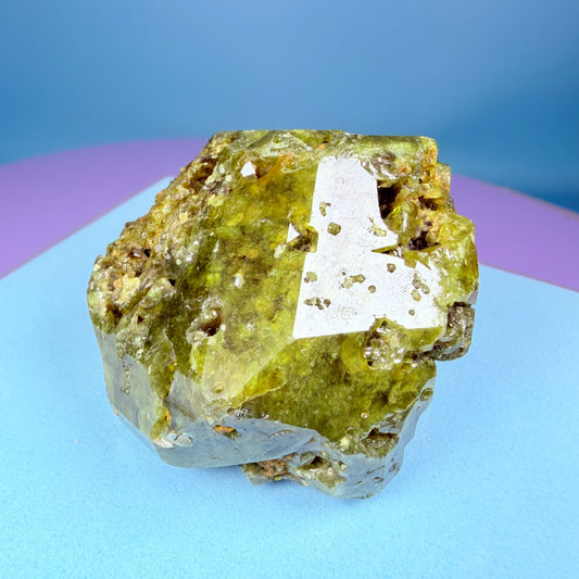 Grandite (Grossular-Andradite) Garnet Crystal Specimen
