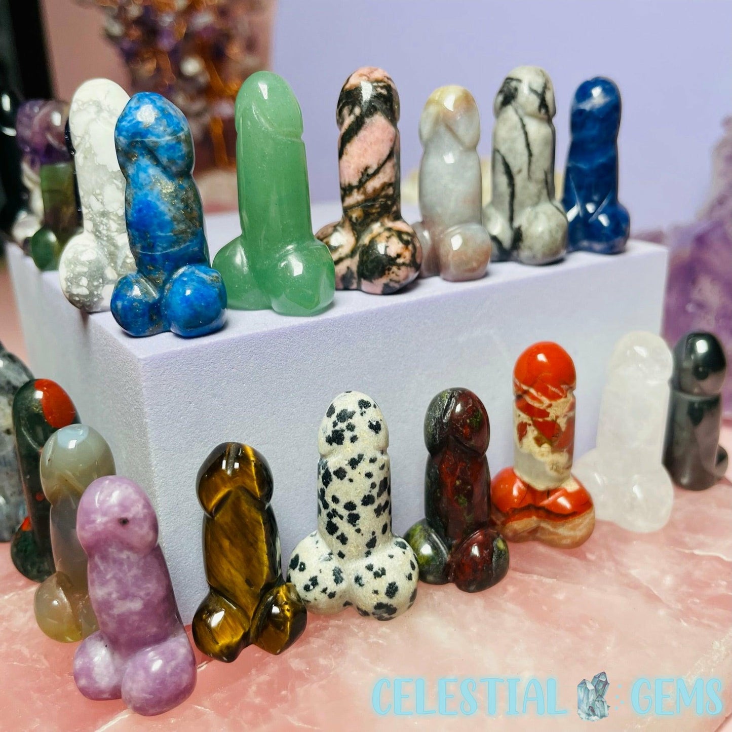 Crystal Penis Mini Carving (R18)