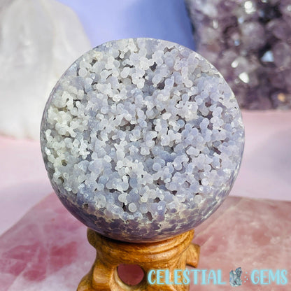 Grape Agate (Botryoidal Chalcedony) Medium Sphere