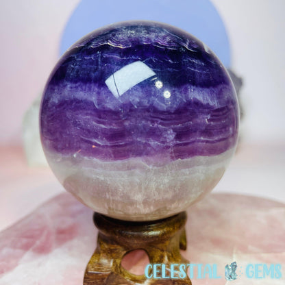 Purple Fluorite Med-Large Sphere